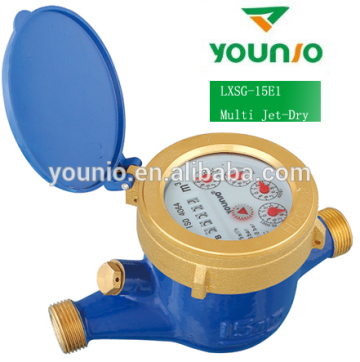 Multi jet Water meter ISO 4064 (brass body)