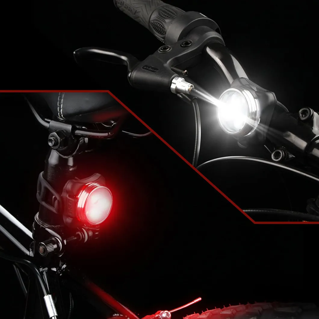 Multifunction Best Seller USB Rechargeable Free Rear Bicycle Light LED Bike Light Set