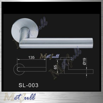 Stainless Steel Round Bar Solid Lever Handle