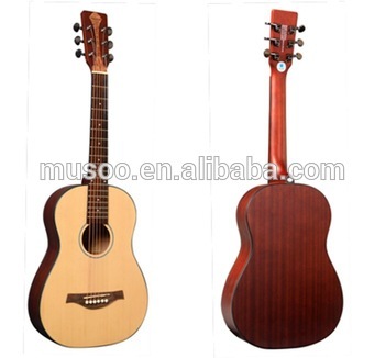 Musoo brand 34'' Jumbo folks acoustic handcrafted guitar(MG420)