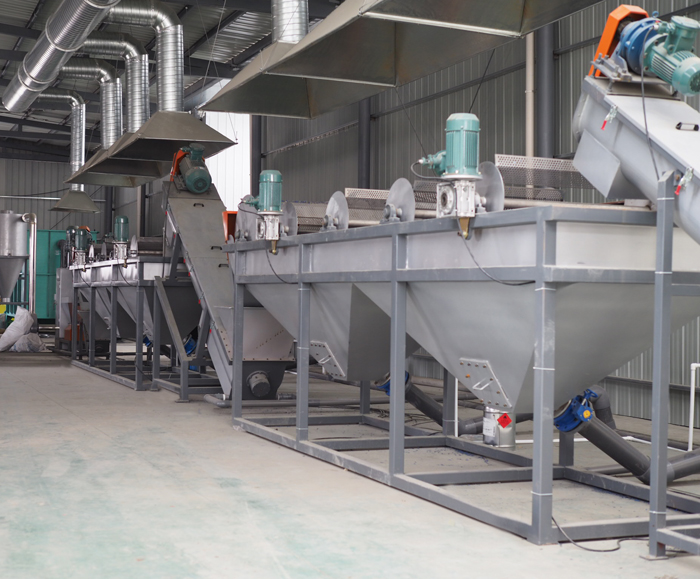 Plastic Profile Crushing Washing Recycling Machine