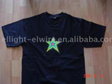 EL T-Shirt,EL sheet,EL light,EL inverterEL T-Shirt,EL light,EL sheet,EL panel,EL MUSIC T-SHIRT