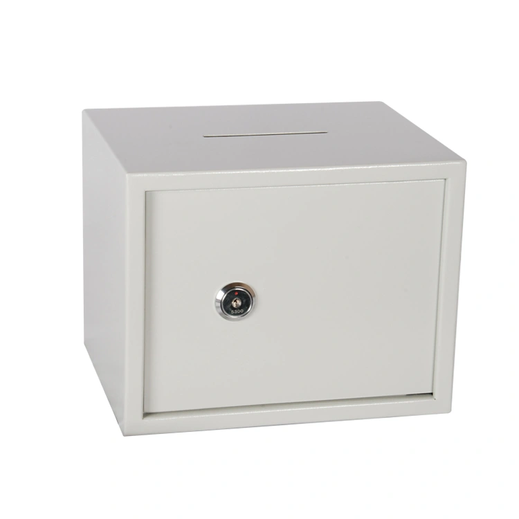 Deposit Drop in Safe with Slot on The Top and Security Key Lock