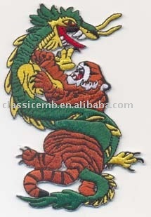 dragon & tiger patch