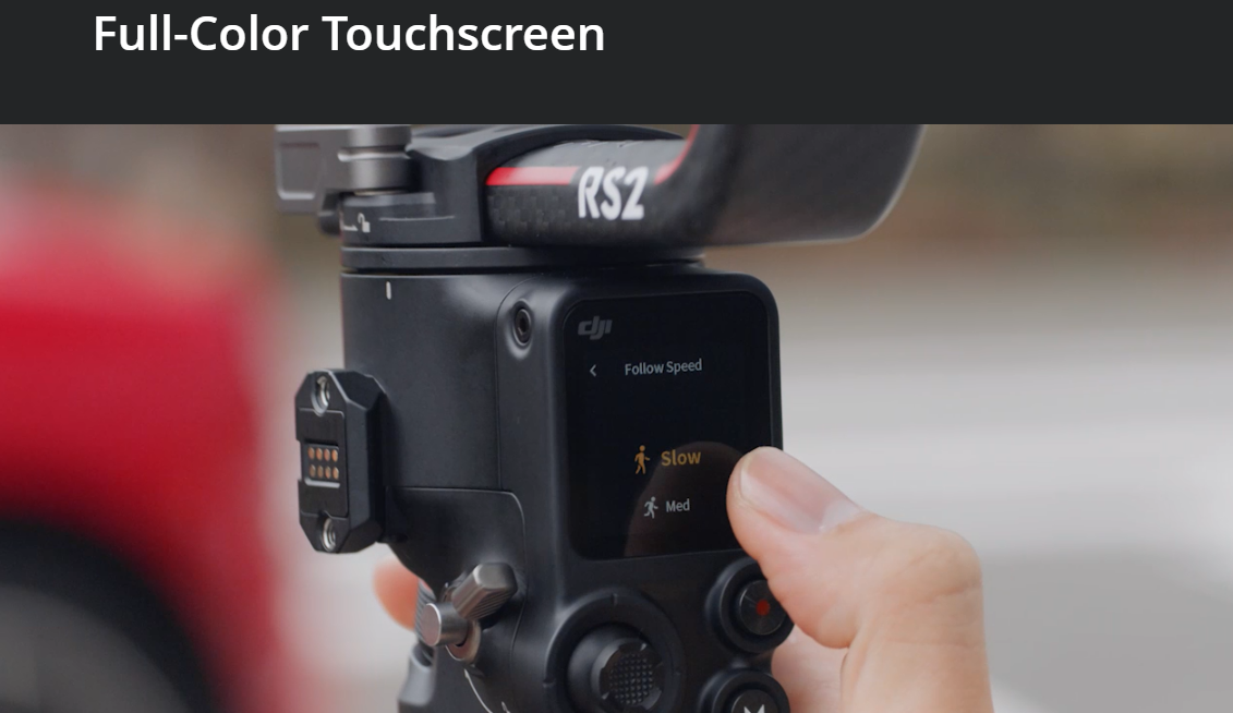 2020 hot new  DJI gimbal RS2 for DJI 1.4inch touchscreen 4.5kg payload Multi-scene solution