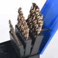 25st HSS M35 Cobalt 5% Twist Drill Bits