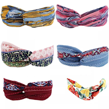 Fashion Letter Designer Luxury Elastic Yoga Hair Bands Wrap Elastic Turban Headband Nine Color