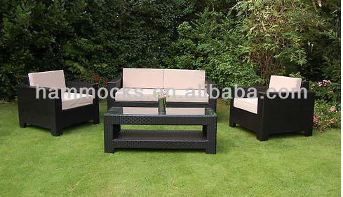 WICKER PATIO SOFA SET OUTDOOR WICKER FURNITURE SOFA SET