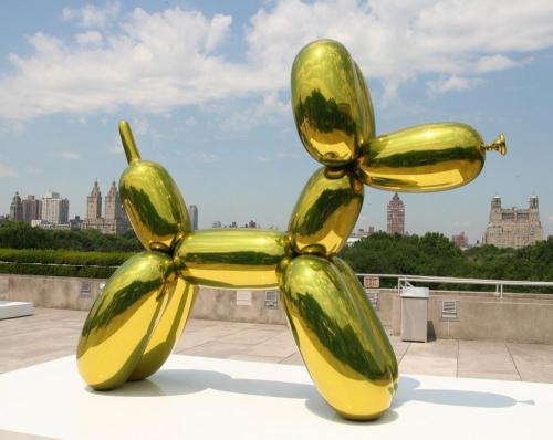 Outdoor Large Stainless Steel Balloon Dog Statue