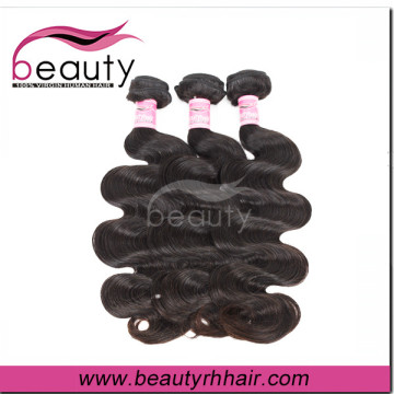 natural body wave 100% remy peruvian body wave hair