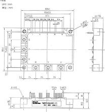 Igbt Power Module 7mbp50na060 Igbt-ipm  Fujitsu Igbt Power Module