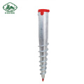 Galvanized Post Anchor Screw Anchor Pagar Spike