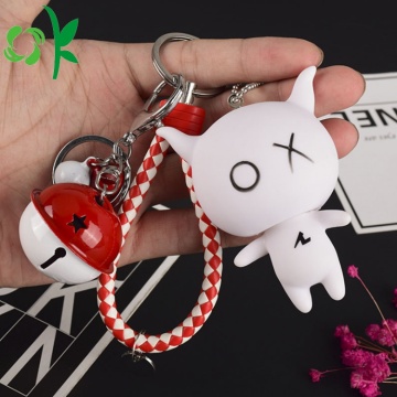 Andox Box Keyring Custom Plastic Silicone Keychain