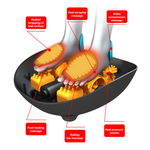 Dispositivo de masaje de pies con vibración eléctrica para el pie.