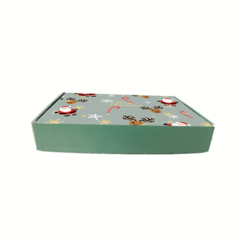 Custom Christmas Corrugated Paper Mailer Shipping Box