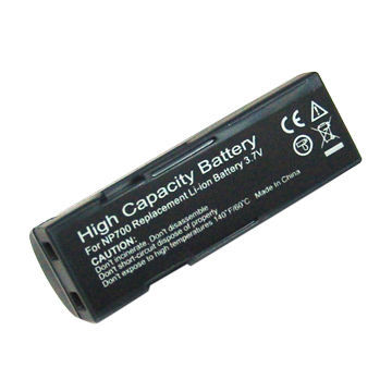 Digital Camera Battery for Minolta NP700, 850mAh Capacity