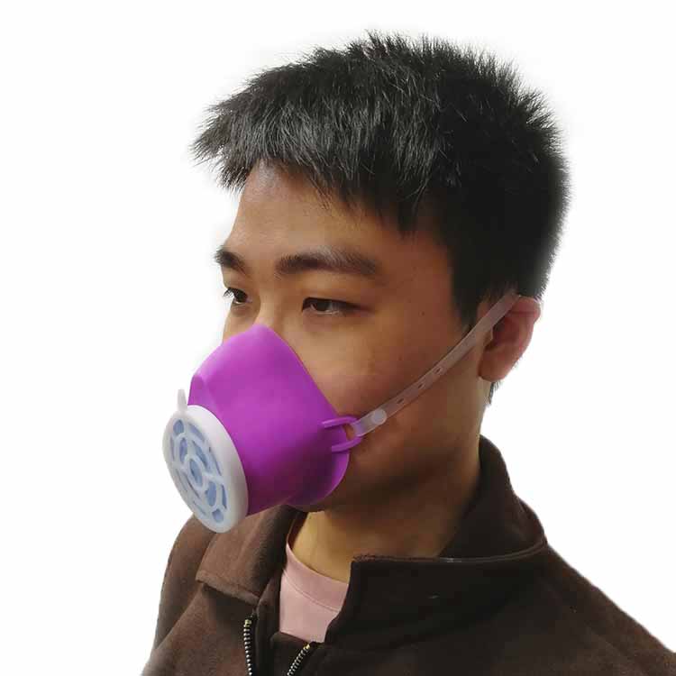 Anti Virus Fog Reusable KN95 Silicone Masker Wajah