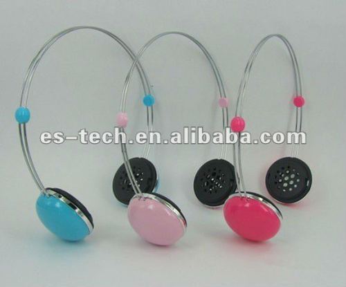 Quality promotional mp3 player headband headset