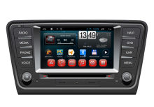 Bt Radio 2014 Volkswagen Skoda Octavia A7 Central Multimidia Gps With Garmin Papago Navital Maps