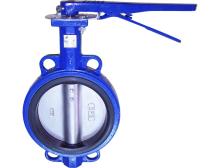 handle level operated water butterfly valve
