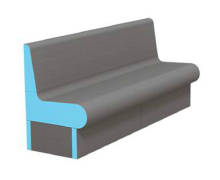 Wedi Shower Bench for Sauna Room 900mm
