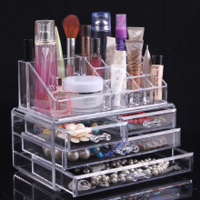 Sunsg Advertising Equipment Acrylic Cosmetic Makeup Organizer
