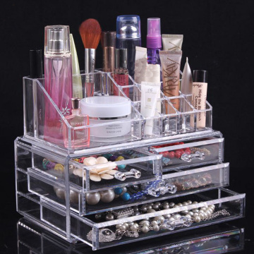 Sunsg Advertising Equipment Acrylic Cosmetic Makeup Organizer