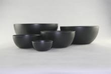 Bamboo fiber middle soup bowl