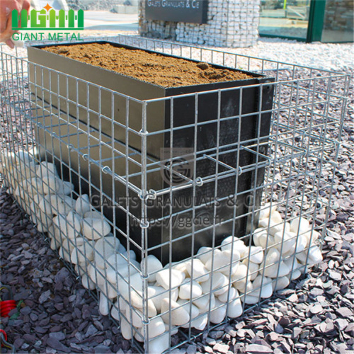 gabion galvanis mengekalkan dinding gabion yang dikimpal