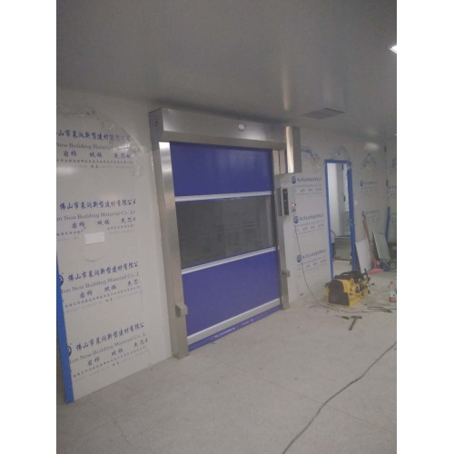 Kelajuan PVC automatik Roll up pintu kelajuan tinggi