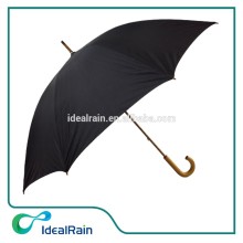 Classic Timber Black wood umbrella