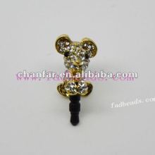 charm jewelry of dust plug