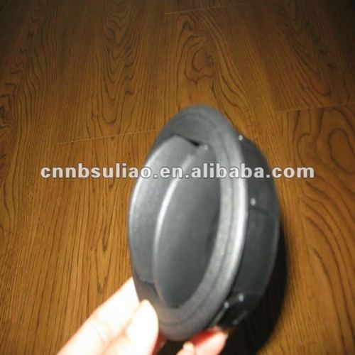 black round plastic air vent