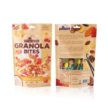 Zipper Craft Kraft Paper Food Packaging Paper Bags