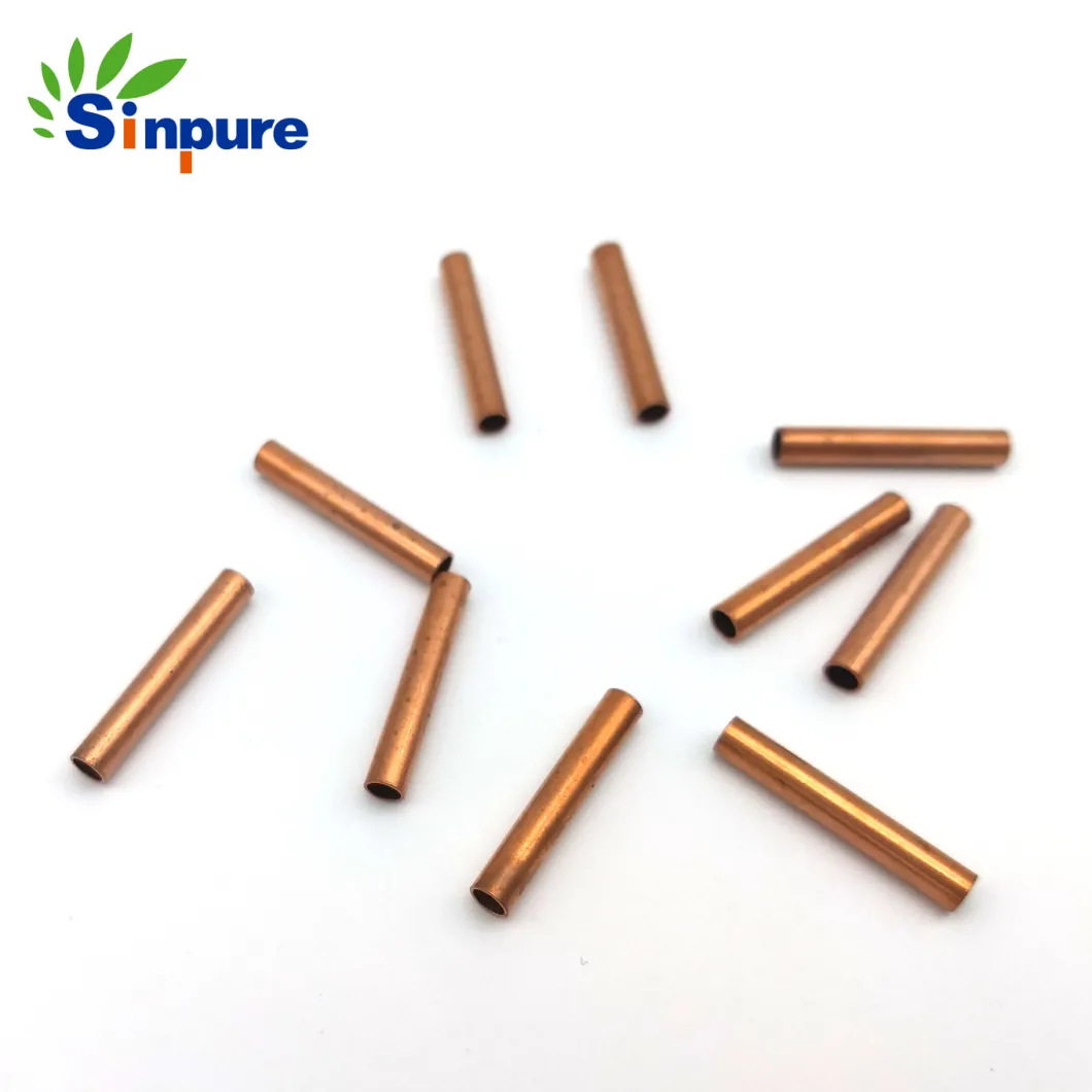 Custom Brass Copper Capillary Tubes Metal Brass Round Tube