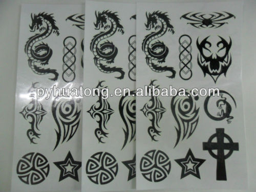 henna tattoo sticker