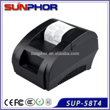 pos 58mm thermal barcode printer with imported print head
