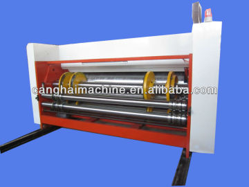 canghai corrugated carton slotting machine