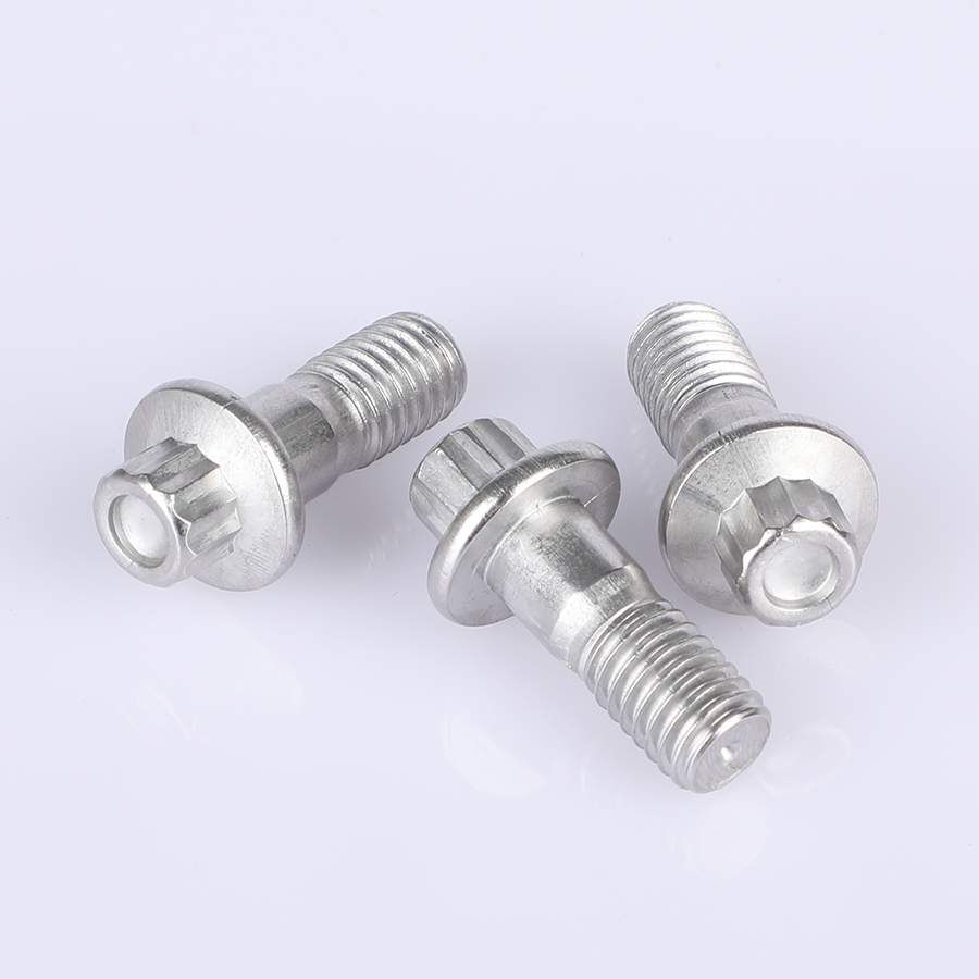 Сталовая сталь 12 угловой фланцевой болт Stainless steel 12 angle flange bolt