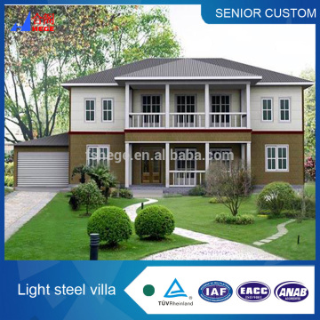 Prefab homes light steel frame structure light steel structure house light steel prefab villa