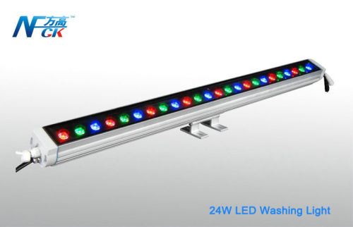 Waterproof 24watt Ip65 Rgb Led Washing Light For Club , Dc 24v Led