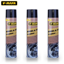 powerful foaming automobile polish wheel tire cleaner spray