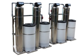 Continous 24 hours Running Ion Exchange Resin Water Softener