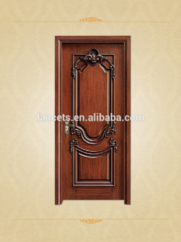 Lacquer Interior Red Solid Wood Doors