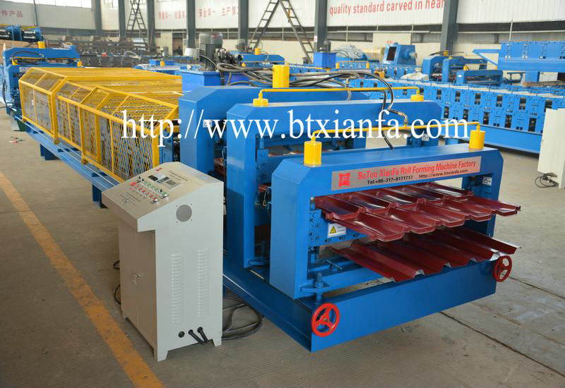 Double Roll Forming Machine