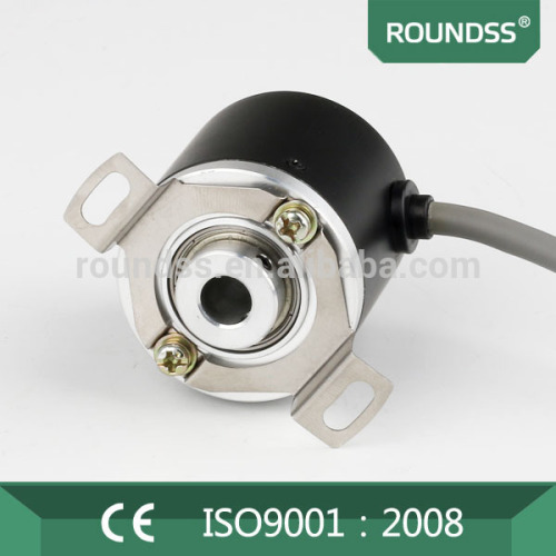 Roundss low cost DC24V motor speed encoder Optical 38mm hollow shaft encoder Velocity sensor