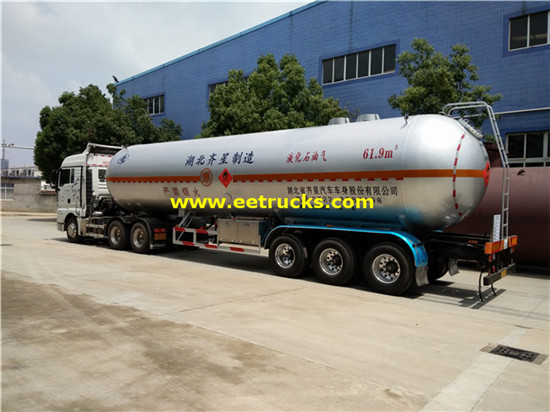 49m3 27ton NH3 Trailers za Usafirishaji