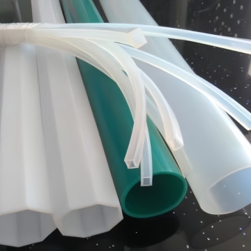 PTFE Extrusion Transparent Hexagonal Shaped Tube