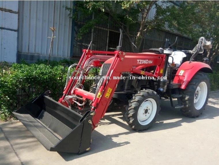 Tz06D Multifunctional 4in1 Bucket Front End Loader for 45-65HP Agricultural Wheel Farm Tractor