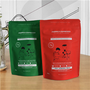 Roasted Coffee Packaging With Degassing Valve For Freshness